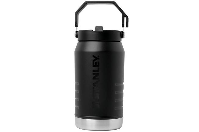 Afbeelding voor Stanley The IceFlow Jug Flip Straw 2.0 64oz, Black 10-13085-0233 thermoskan met rietje, 1.9L