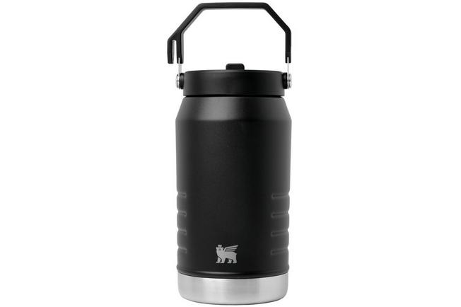 Afbeelding voor Stanley The IceFlow Jug Flip Straw 2.0 64oz, Black 10-13085-0233 thermoskan met rietje, 1.9L