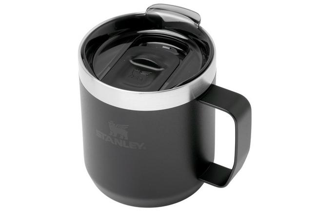 Afbeelding voor Stanley The Legendary Everyday Camp Mug 2.0 12oz, Black 10-13094-0081 thermosmok met deksel, 350 ml