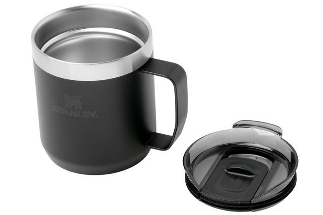 Afbeelding voor Stanley The Legendary Everyday Camp Mug 2.0 12oz, Black 10-13094-0081 thermosmok met deksel, 350 ml