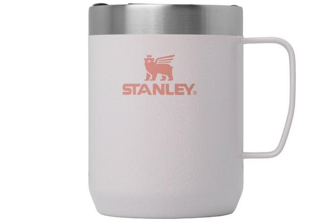 Afbeelding voor Stanley The Legendary Everyday Camp Mug 8oz, Hammertone Rose Quartz 10-13103-0054 thermosmok met deksel, 230 ml