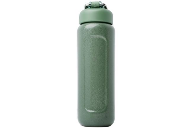 Afbeelding voor Stanley The Legendary Wellspring Bottle 24oz, Hammertone Green 10-13111-0113 thermosfles met flipdop, 700 ml