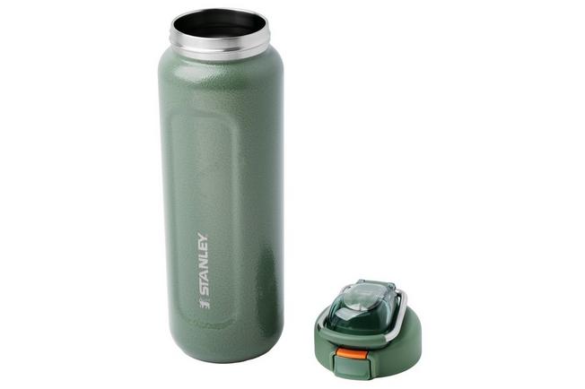 Afbeelding voor Stanley The Legendary Wellspring Bottle 24oz, Hammertone Green 10-13111-0113 thermosfles met flipdop, 700 ml