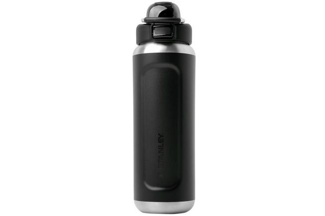Afbeelding voor Stanley The Legendary Wellspring Bottle 2.0 24oz, Black 10-13111-032 thermosfles met flipdop, 700 ml