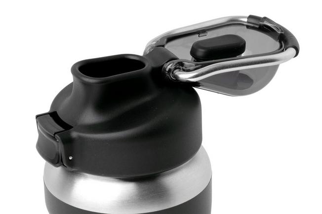 Afbeelding voor Stanley The Legendary Wellspring Bottle 2.0 24oz, Black 10-13111-032 thermosfles met flipdop, 700 ml