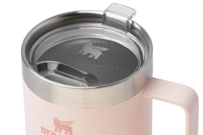 Afbeelding voor Stanley The Everyday Suburban Mug 24oz, Rose Quartz 10-13854-058 thermosbeker met deksel, 710 ml