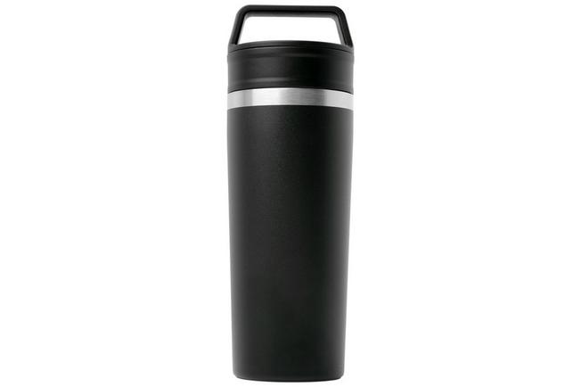 Afbeelding voor Stanley The Café-To-Go Travel Mug 2.0 16oz, Black 10-21324-0001 thermosbeker met draai- en drinkdeksel, 470 ml