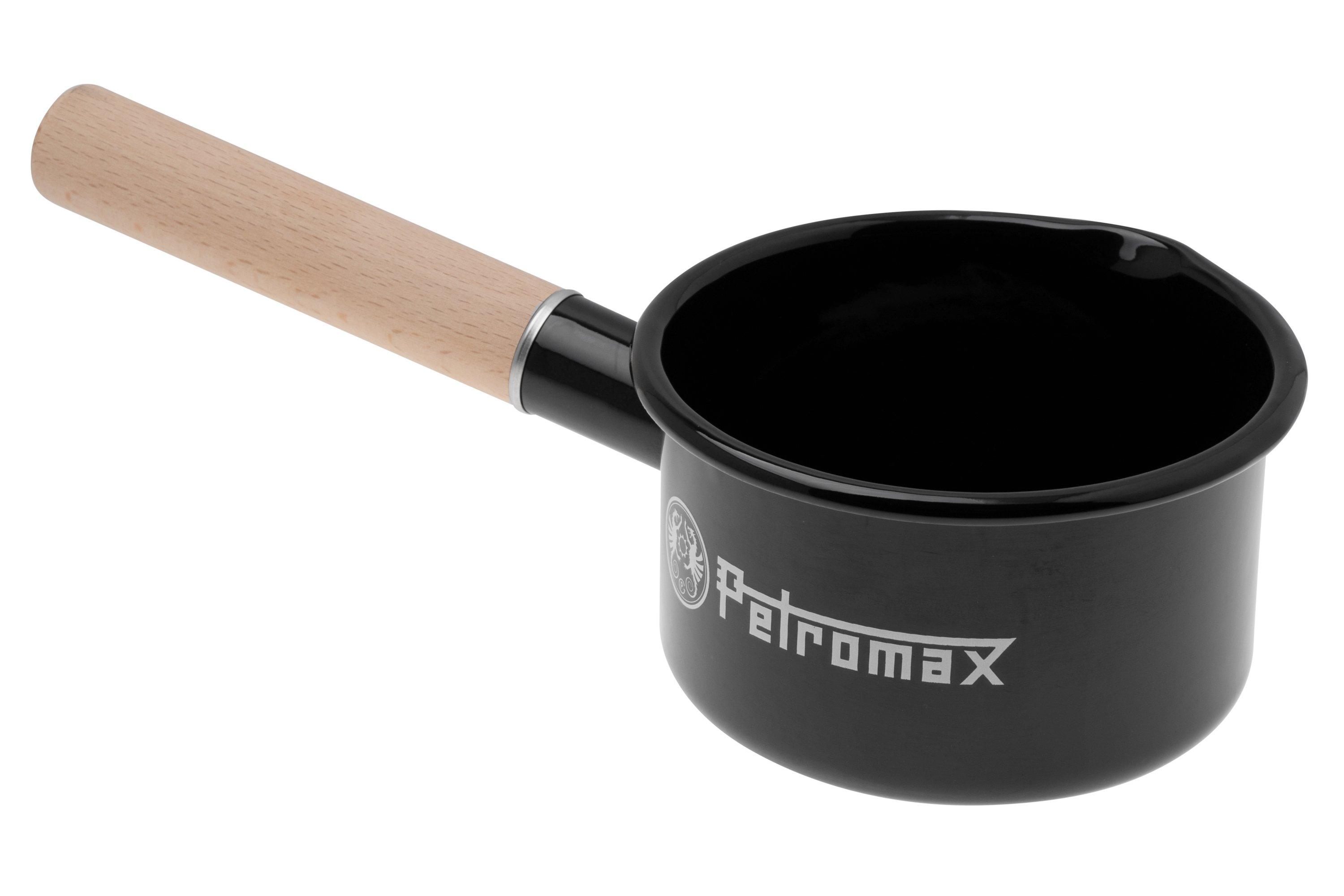Tazza Da Campeggio Smaltata Nera Petromax - Capacità 300ml, Smalto, Per Outdoor, Pic-nic, Viaggi