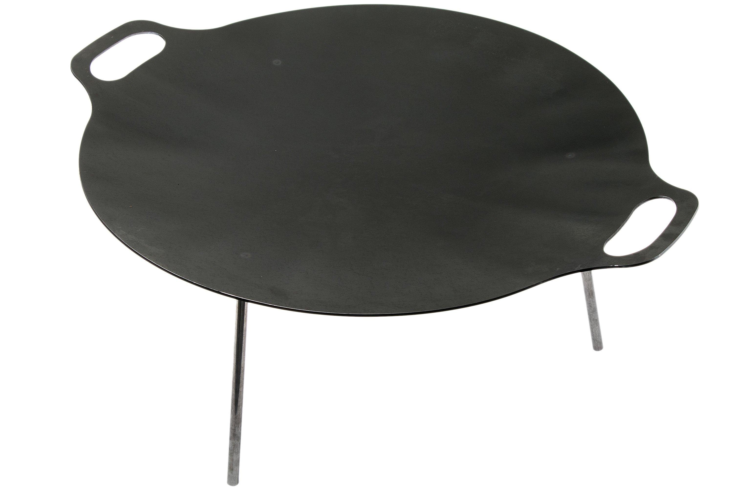 Petromax Campfire Griddle and Fire Bowl, Steel with 3 Removable