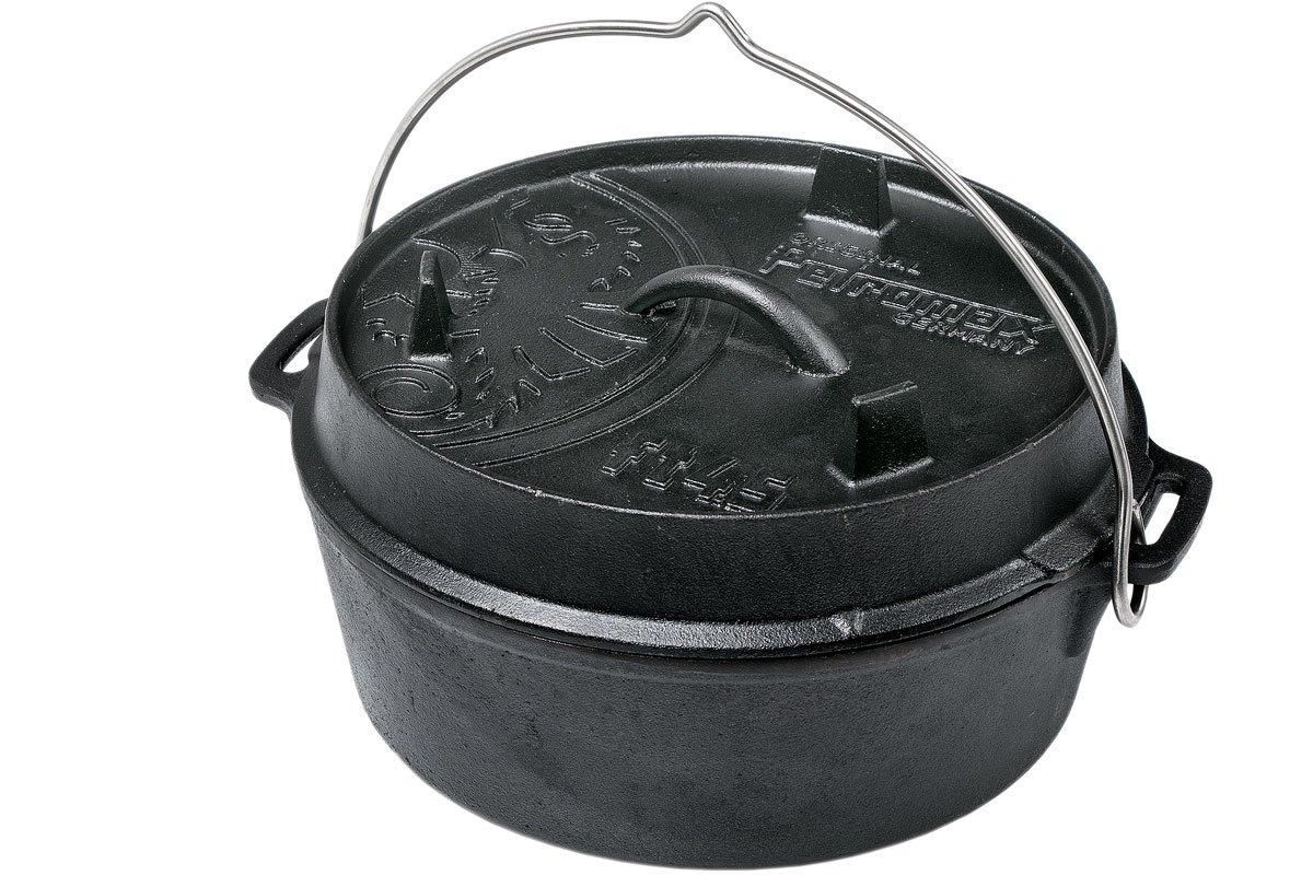 Lodge Dutch Oven with spiral handle L8DO3, contents approx. 4.7 L