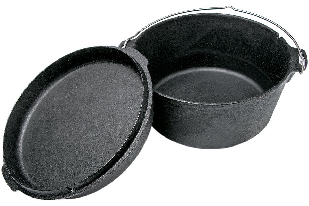 Lodge Dutch Oven with spiral handle L8DO3, contents approx. 4.7 L