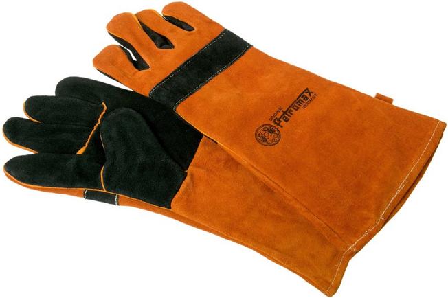 Orange leather gloves new arrivals