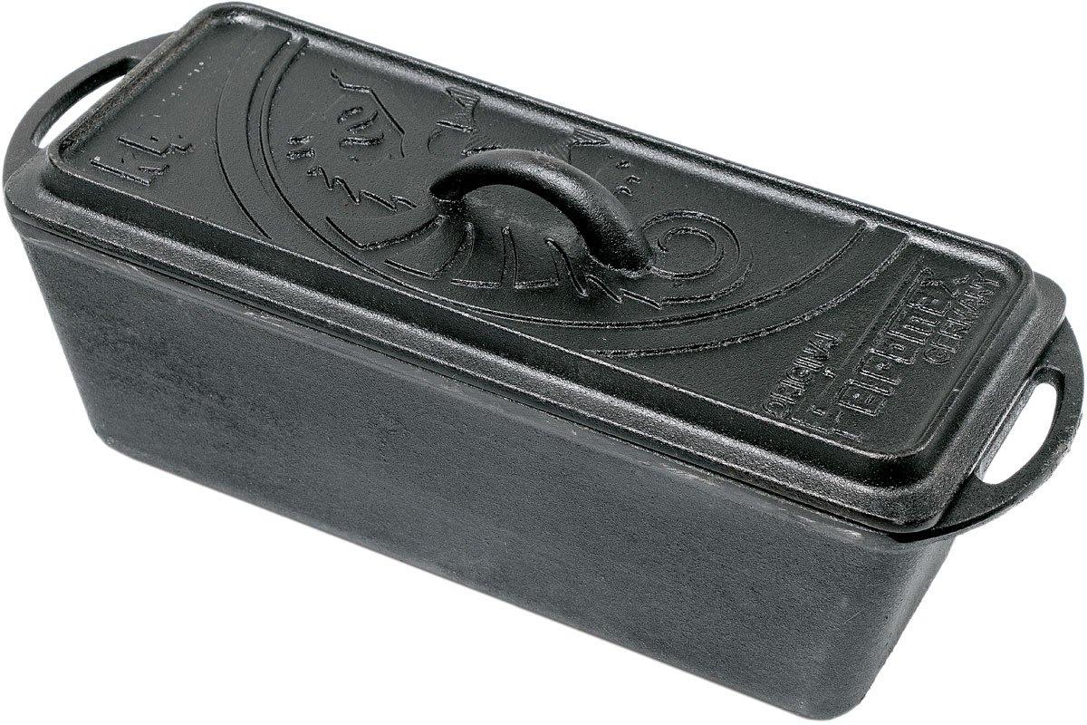 Petromax K4 bread tin with lid, cast iron  Advantageously shopping at