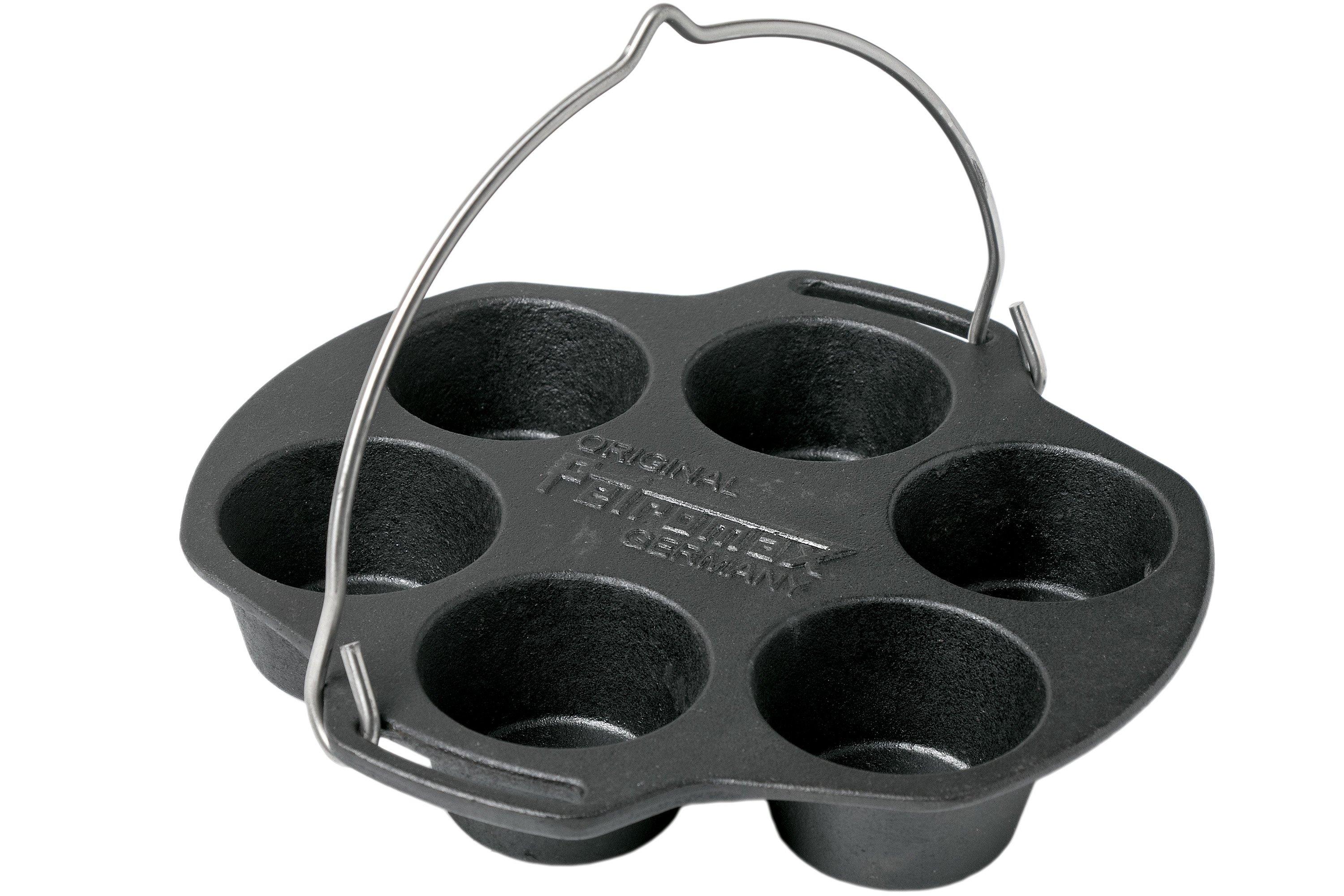 Petromax MF6 cast-iron muffin tin
