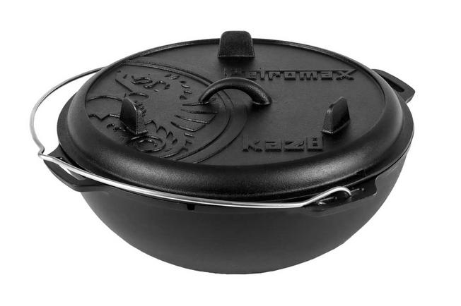 Afbeelding voor Petromax Kazan KAZ8, 8 liter gietijzeren kookpot