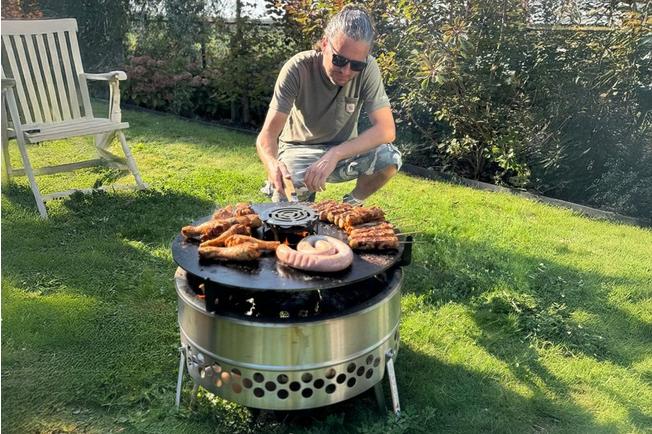 Afbeelding voor Petromax Pyron PYPLA-PX gietijzeren grillplaat