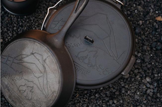 Bild für Petromax Essential FP25-T-ES Cast Iron Skillet, Gusseisen Pfanne, 25 cm