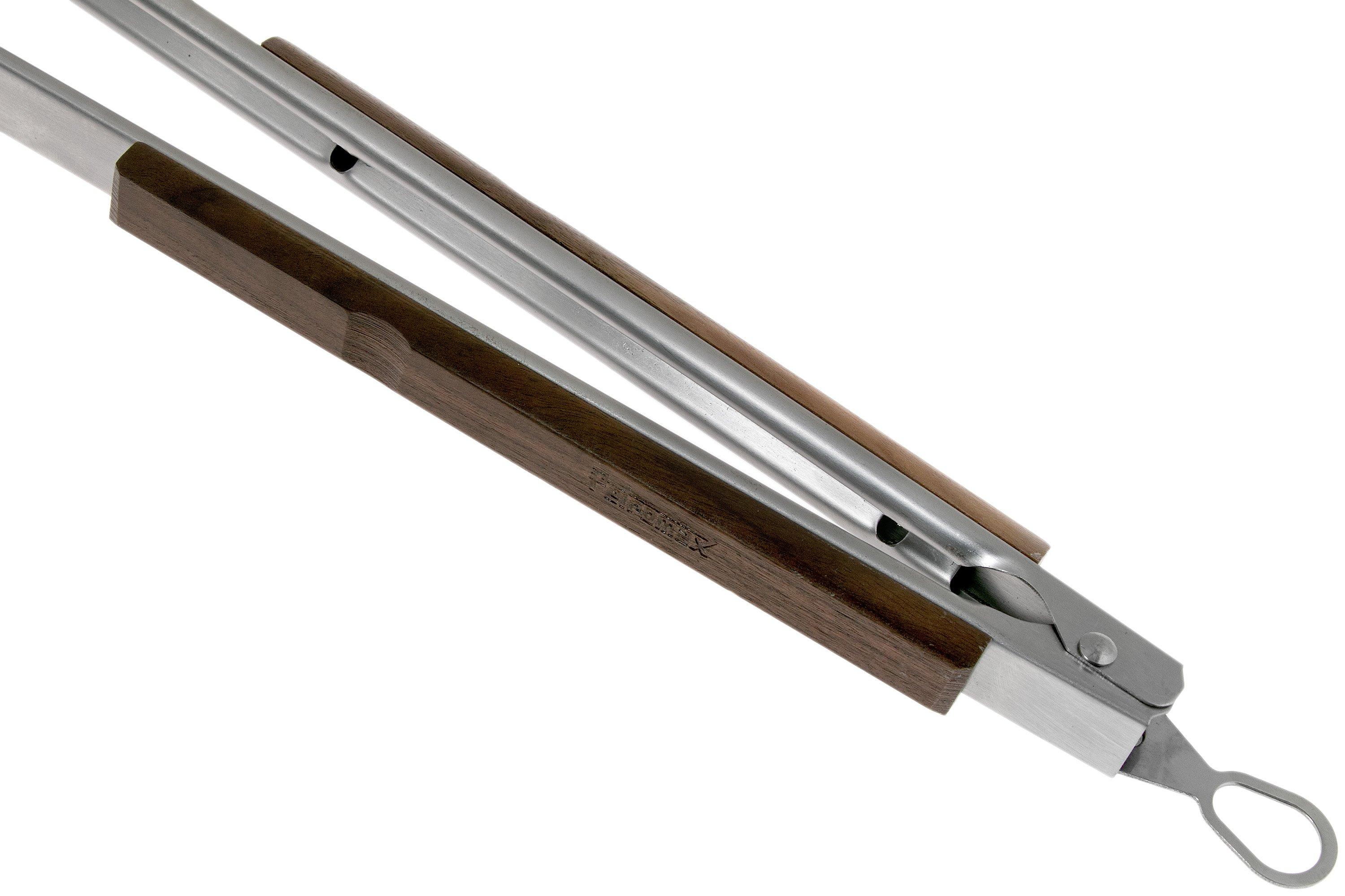 2 Pinze Per Barbecue UPTALY Da 45 Cm - Acciaio Inox E Testa In Silicone, Antiaderenti E Lavabili