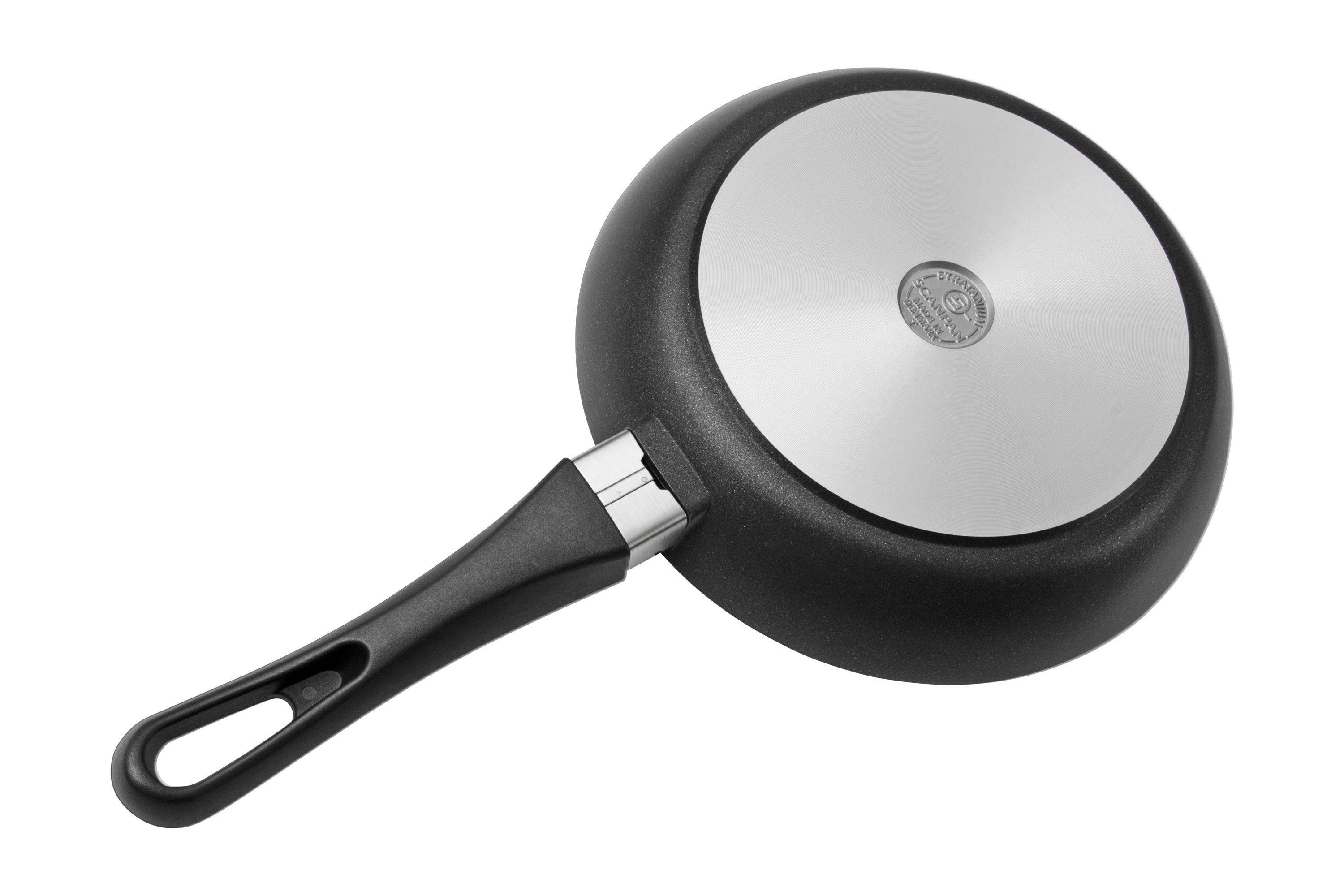 Scanpan Stratanium+ Nonstick Fry Pan Set - 9.5 & 11 Inch Danish Made Skillets With Glass Lids