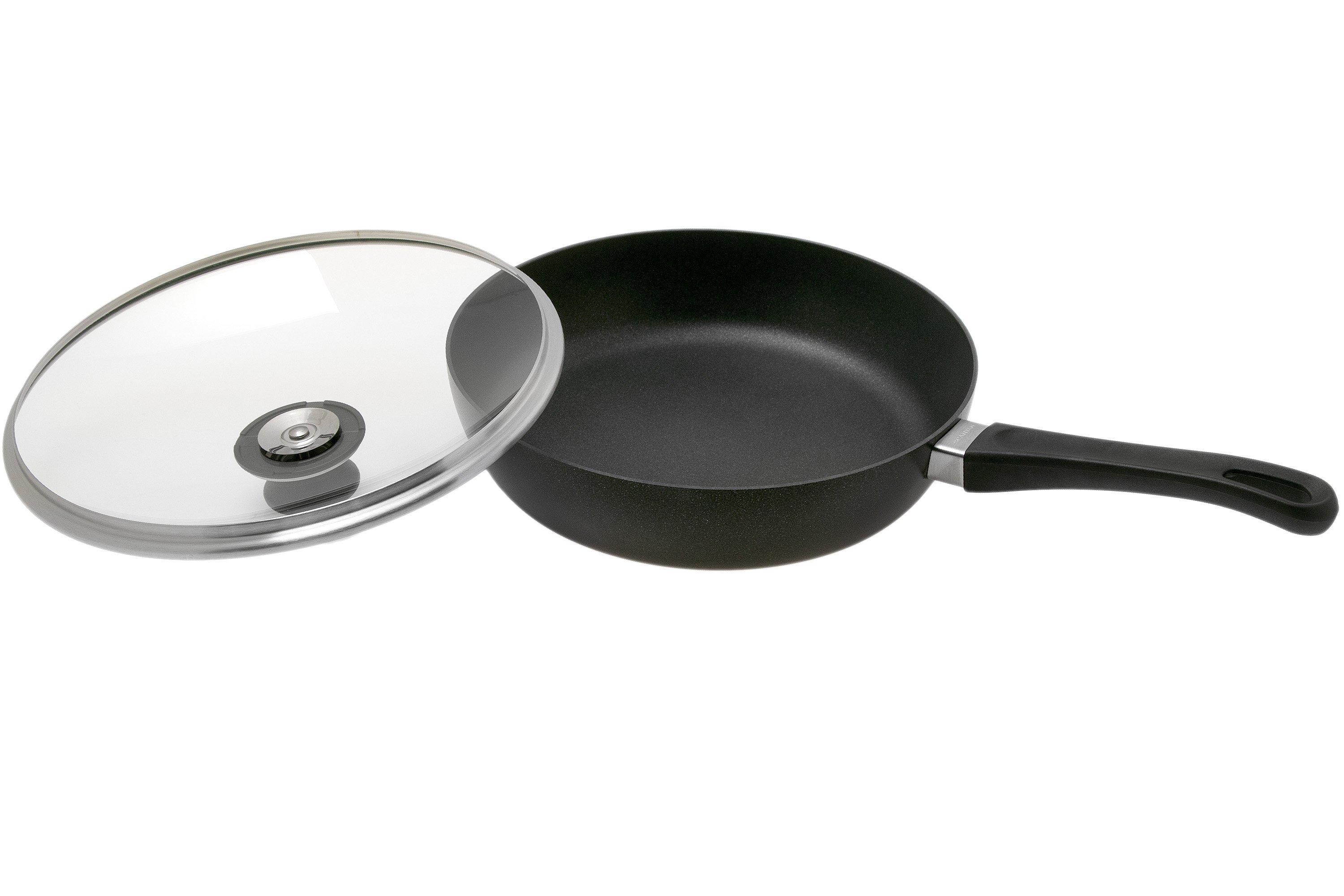 SCANPAN Classic padella in ceramica con coperchio, 26 cm