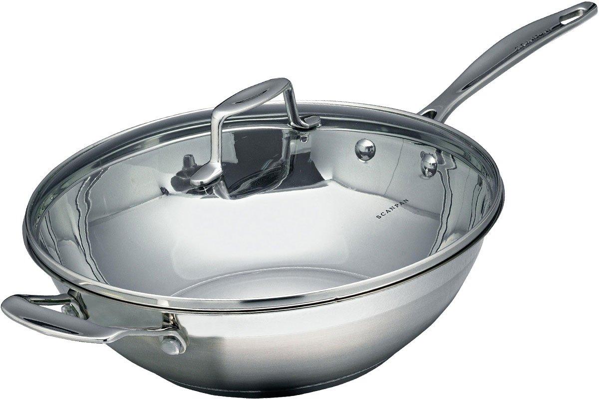 Conclusie De eigenaar Feat SCANPAN Impact wok pan with lid, 32cm | Advantageously shopping at  Knivesandtools.com