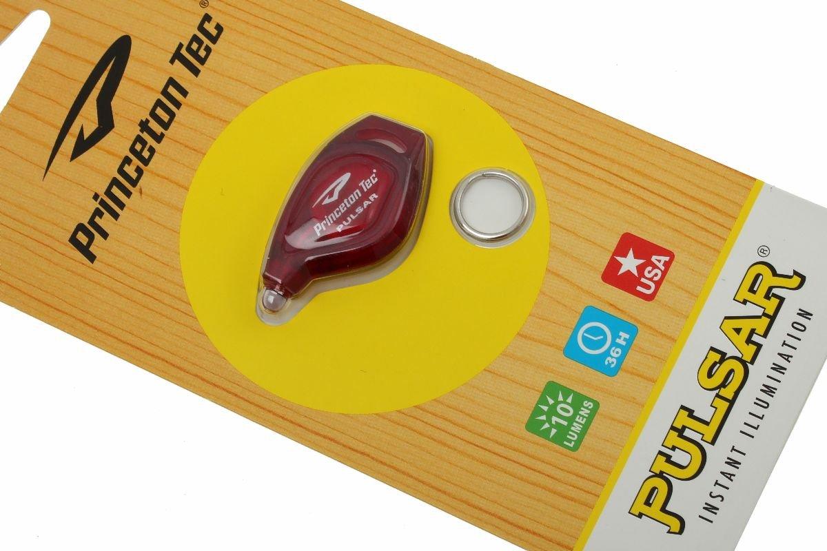 Princeton Tec Pulsar, keychain light, red | Advantageously