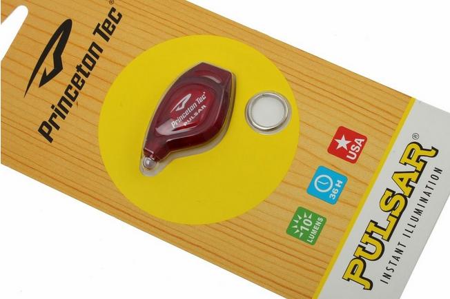 Image for Princeton Tec Pulsar, keychain light, red