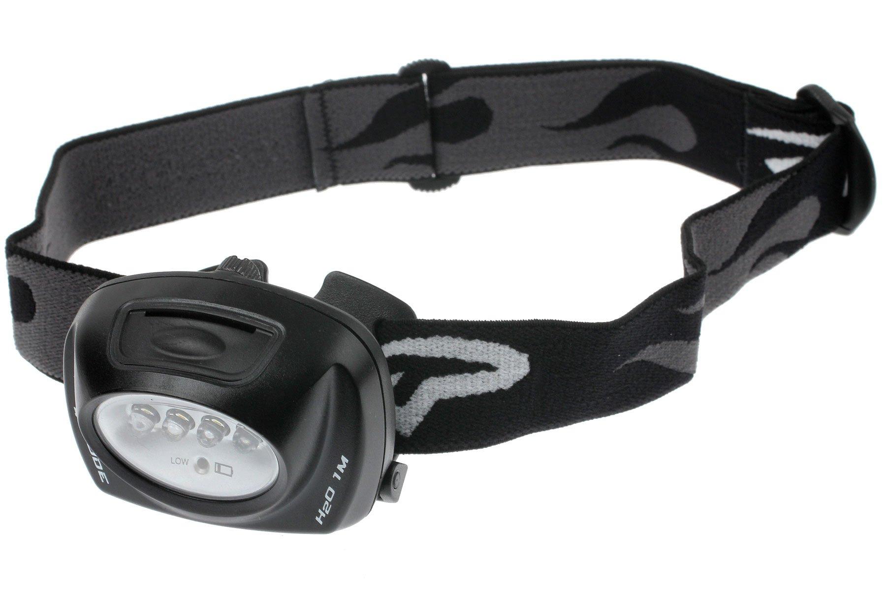 Princeton Tec Quad Industrial Headlamp - 78 Lumen, Black, Hands-Free Light For Work