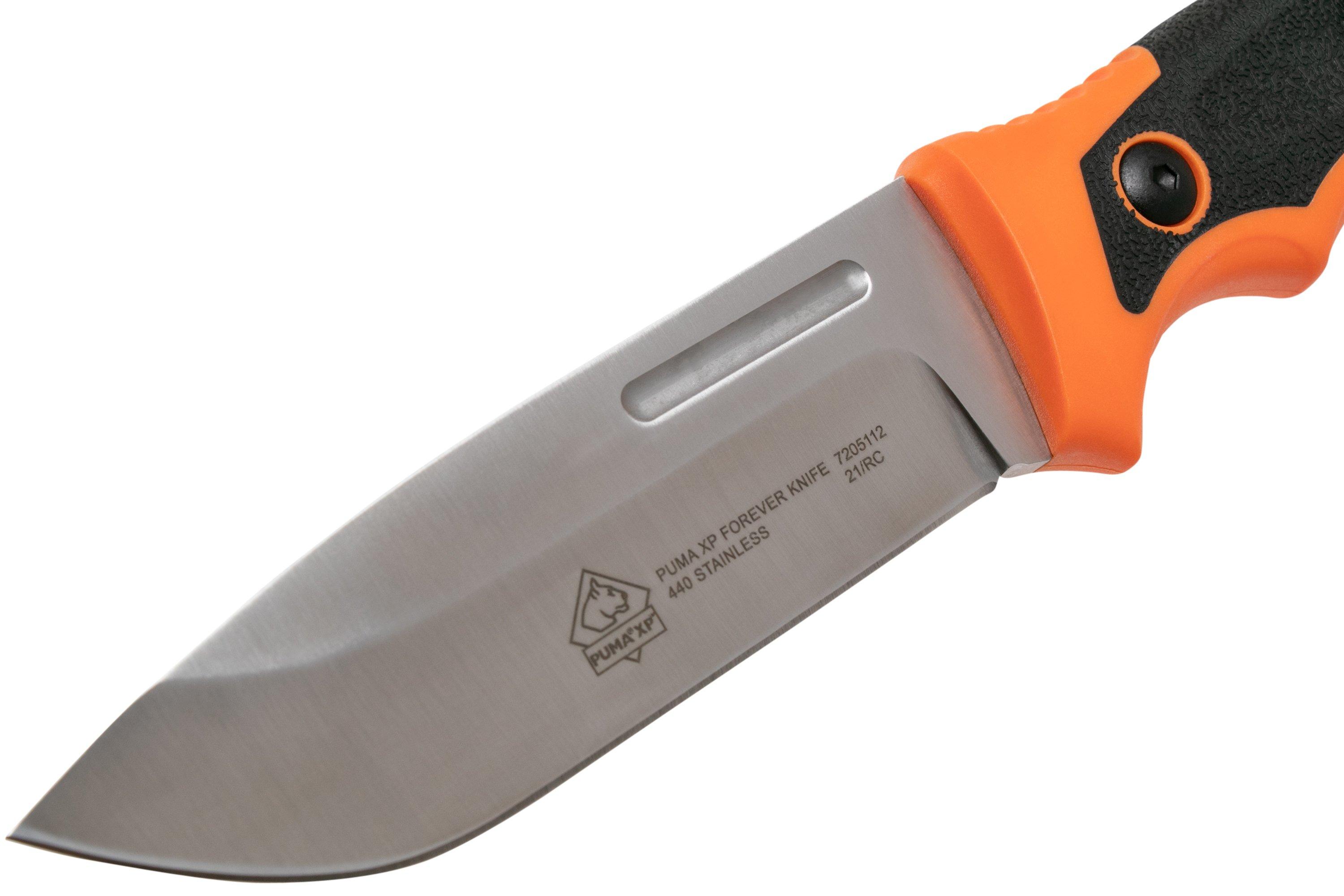 PUMA XP Forever Knife, Orange 7205112 fixed knife Advantageously