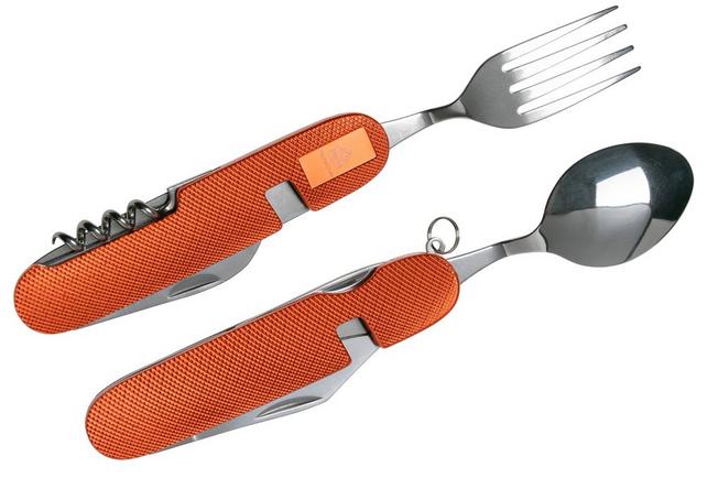 Camping Eating Utensils Folding Pocket Utensil Set Camping Cooking