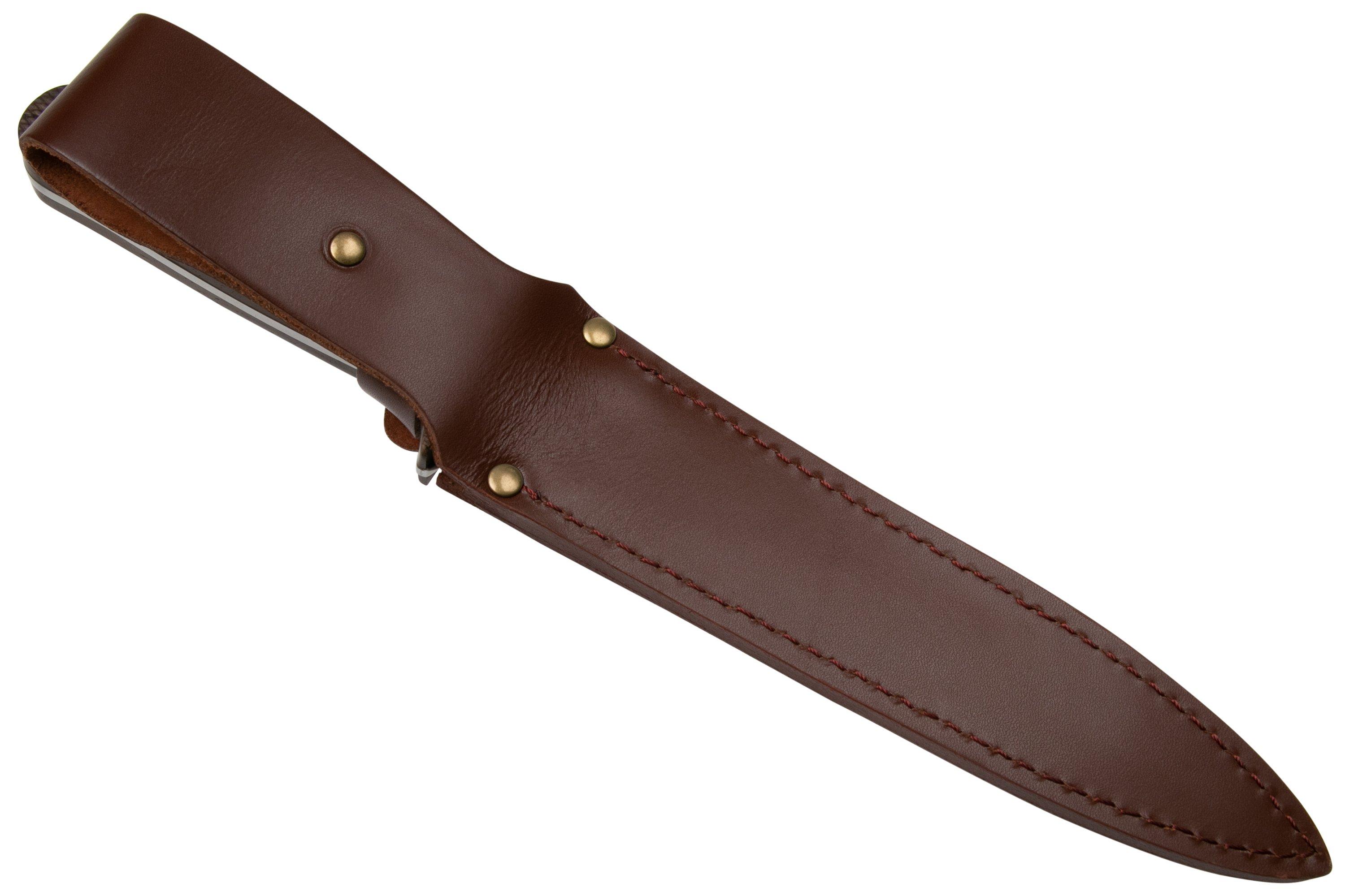 PUMA XP Pig Sticker 13, Pakka Wood 7818913W fixed knife