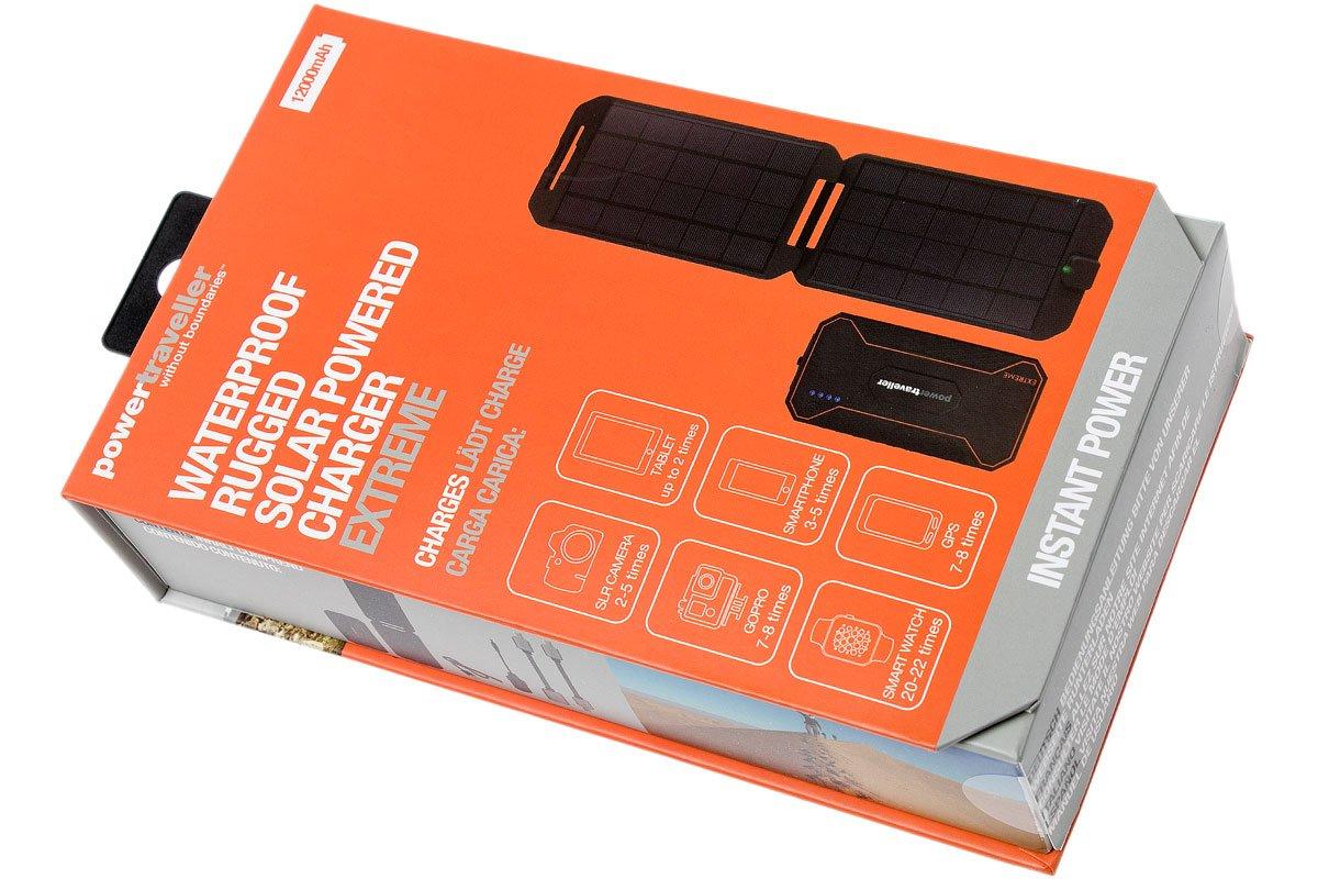 Powertraveller Extreme solar charger and power bank