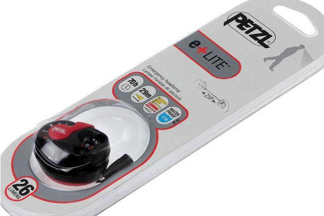 Lampe frontale de secours ultra-compacte E+Lite - PETZL