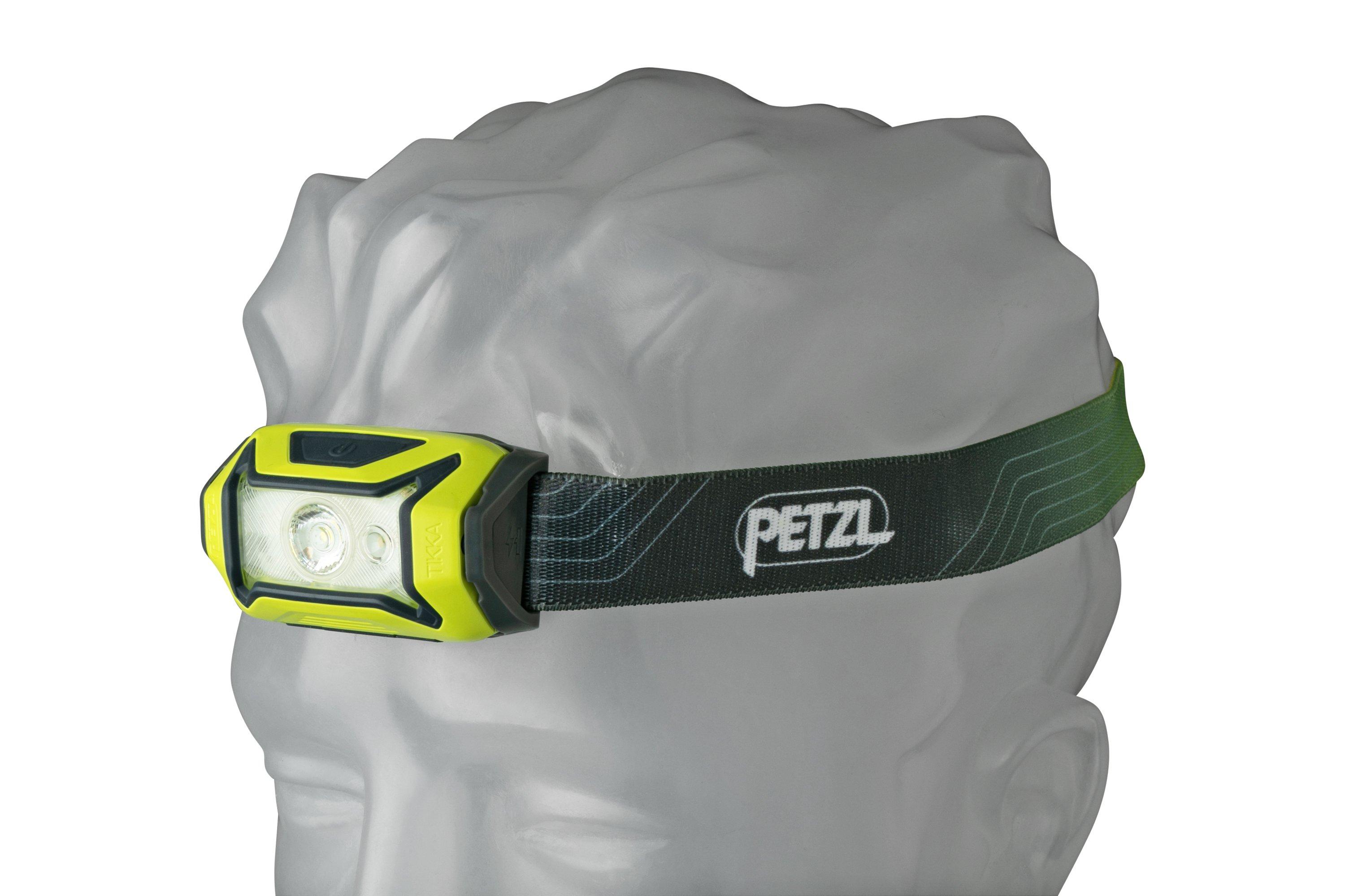 Lampe frontale Petzl Tikkina 250 lumens noir/rouge/jaune/bleu