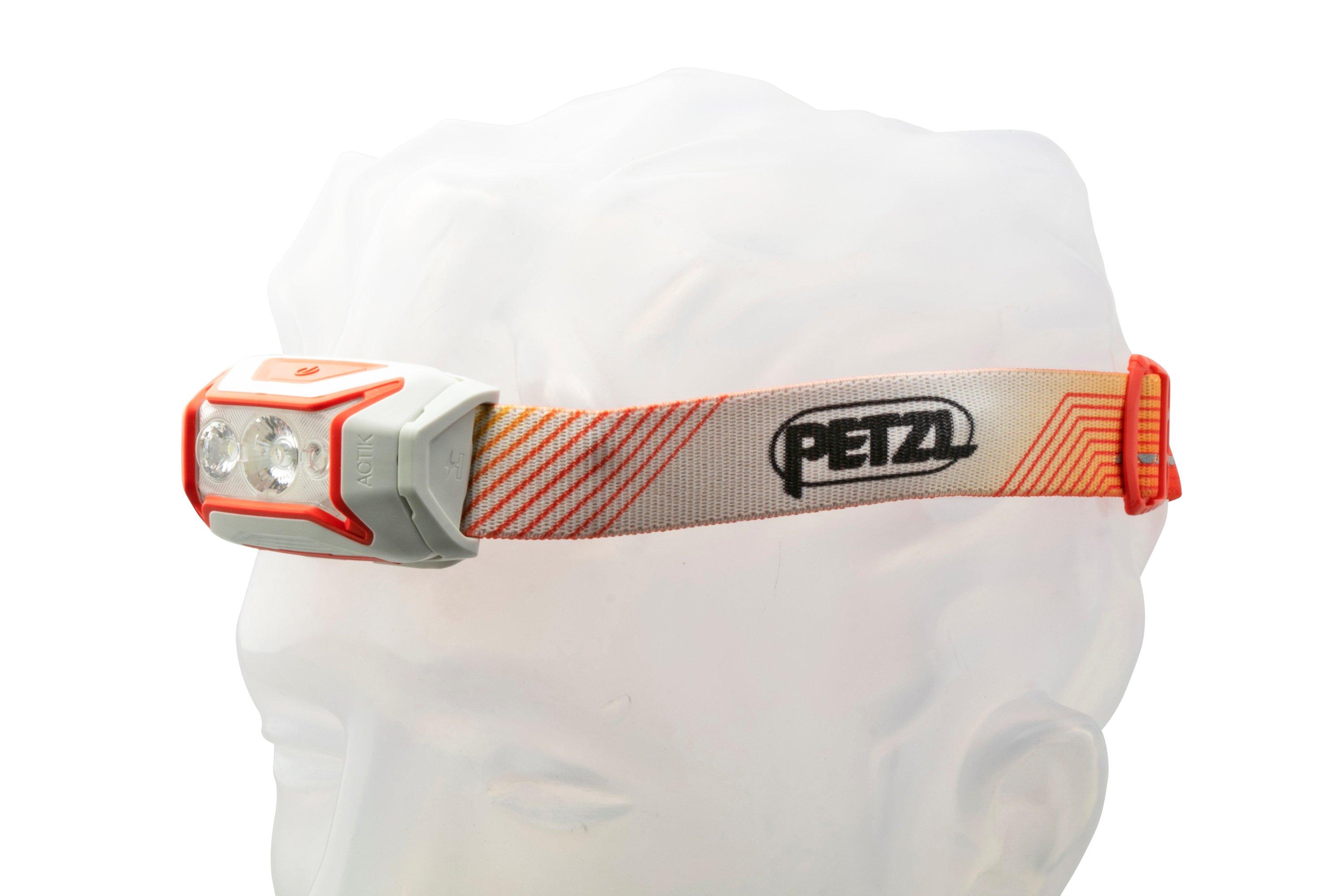 Petzl Lampe frontale Actik Core Rouge 2023