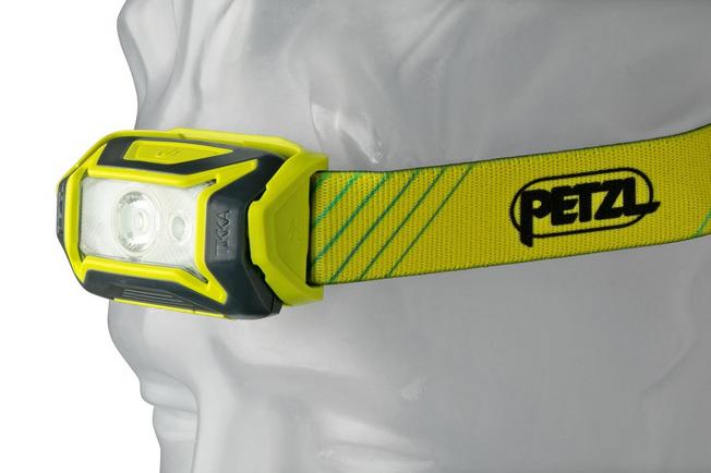Linterna frontal Petzl Tikka Core amarillo 450 lúmenes con mejor precio y  servicio en Aventuramania con Petzl