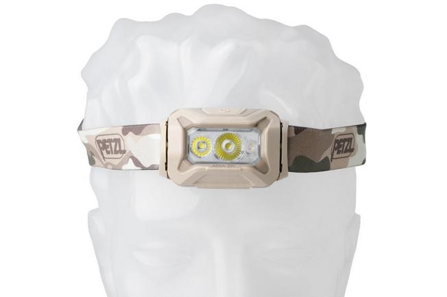 Afbeelding voor Petzl Aria 2R RGB, E070DA01 hoofdlamp, camo, 625 lumen