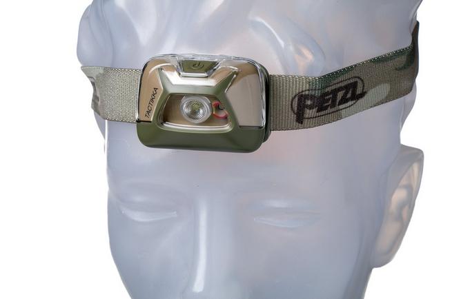 Petzl - Lampe frontale Tactikka Plus RGB Camo - Les lampes frontales - Inuka