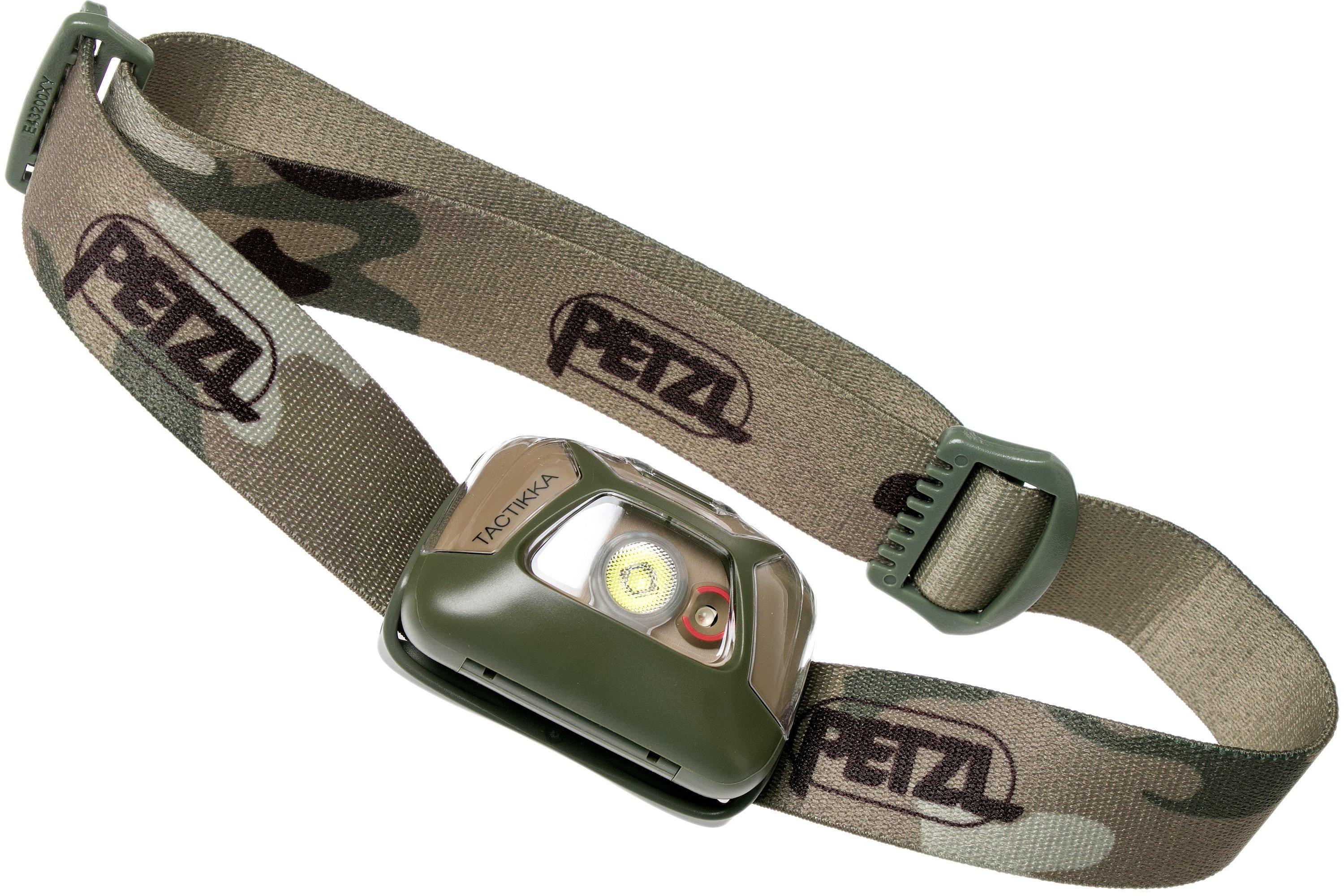 Acheter Petzl Lampe frontale Tactikka desert chez ASMC