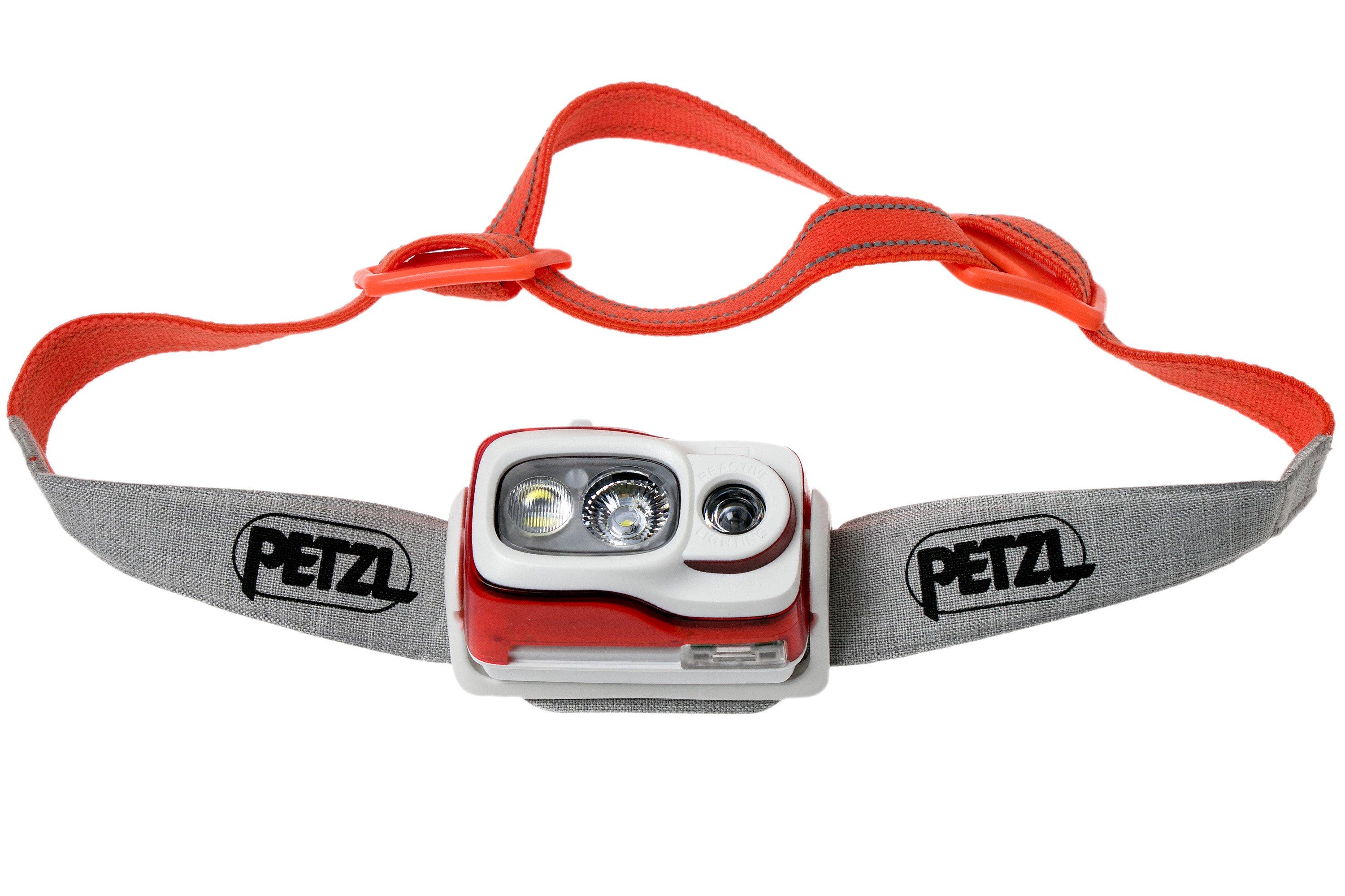 LAMPE FRONTALE PETZL SWIFT RL ORANGE - La Poste