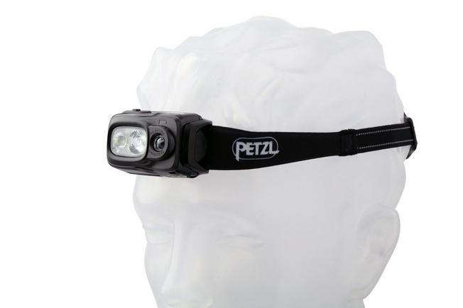 PETZL SWIFT RL 1100 LUMEN INTELLIGENT HEADLAMP RECHARGEABLE Black And Grey