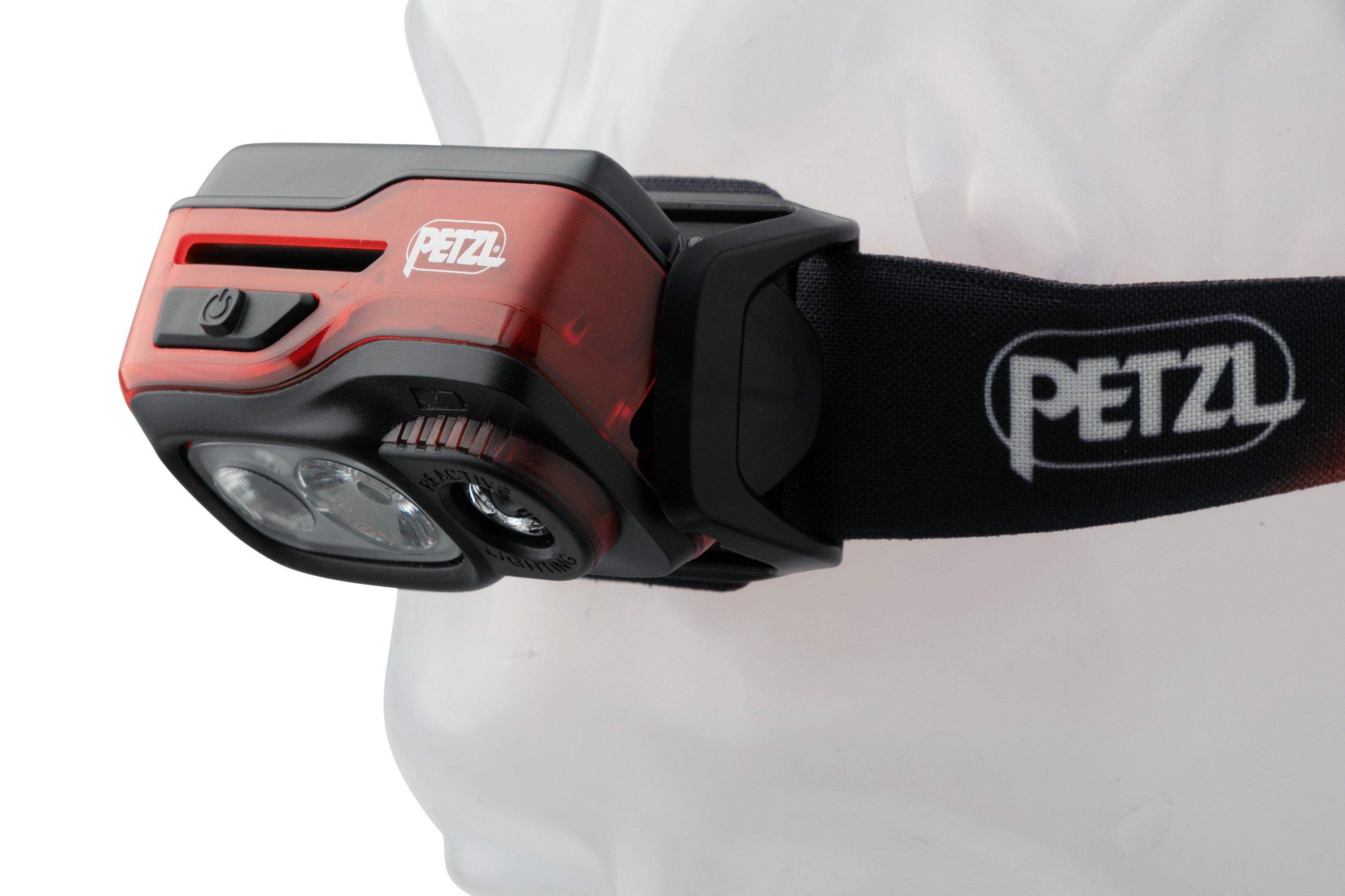 Petzl SWIFT RL, E095BB01 linterna frontal, naranja, 1100 lúmenes ...