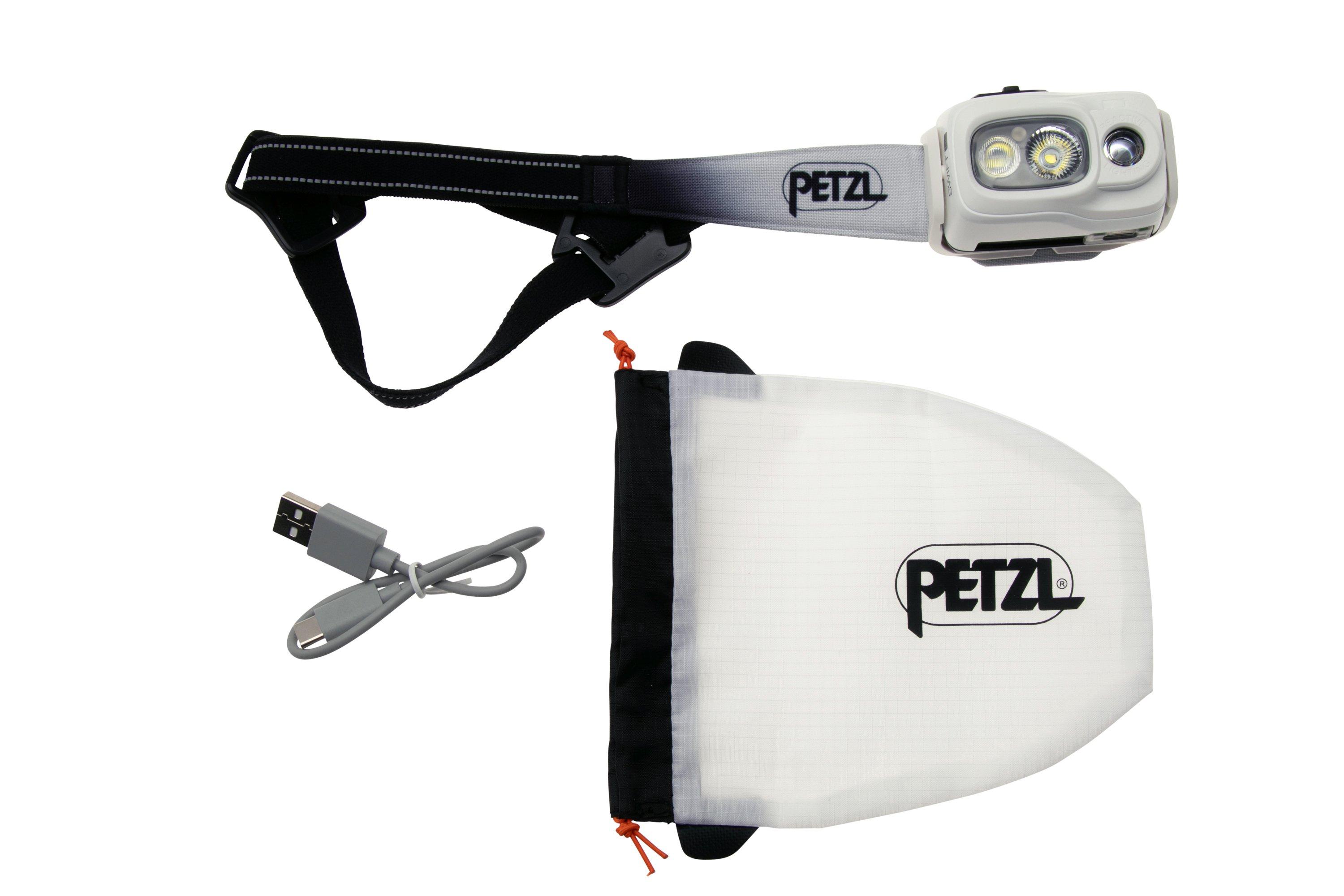 Petzl SWIFT RL, E095BB02 head torch, white, 1100 lumens ...