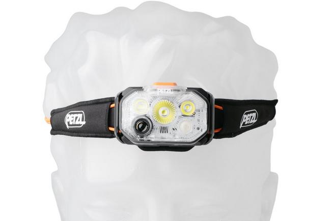 Afbeelding voor Petzl SWIFT RL, E095BC00 hoofdlamp, zwart oranje, 1200 lumen