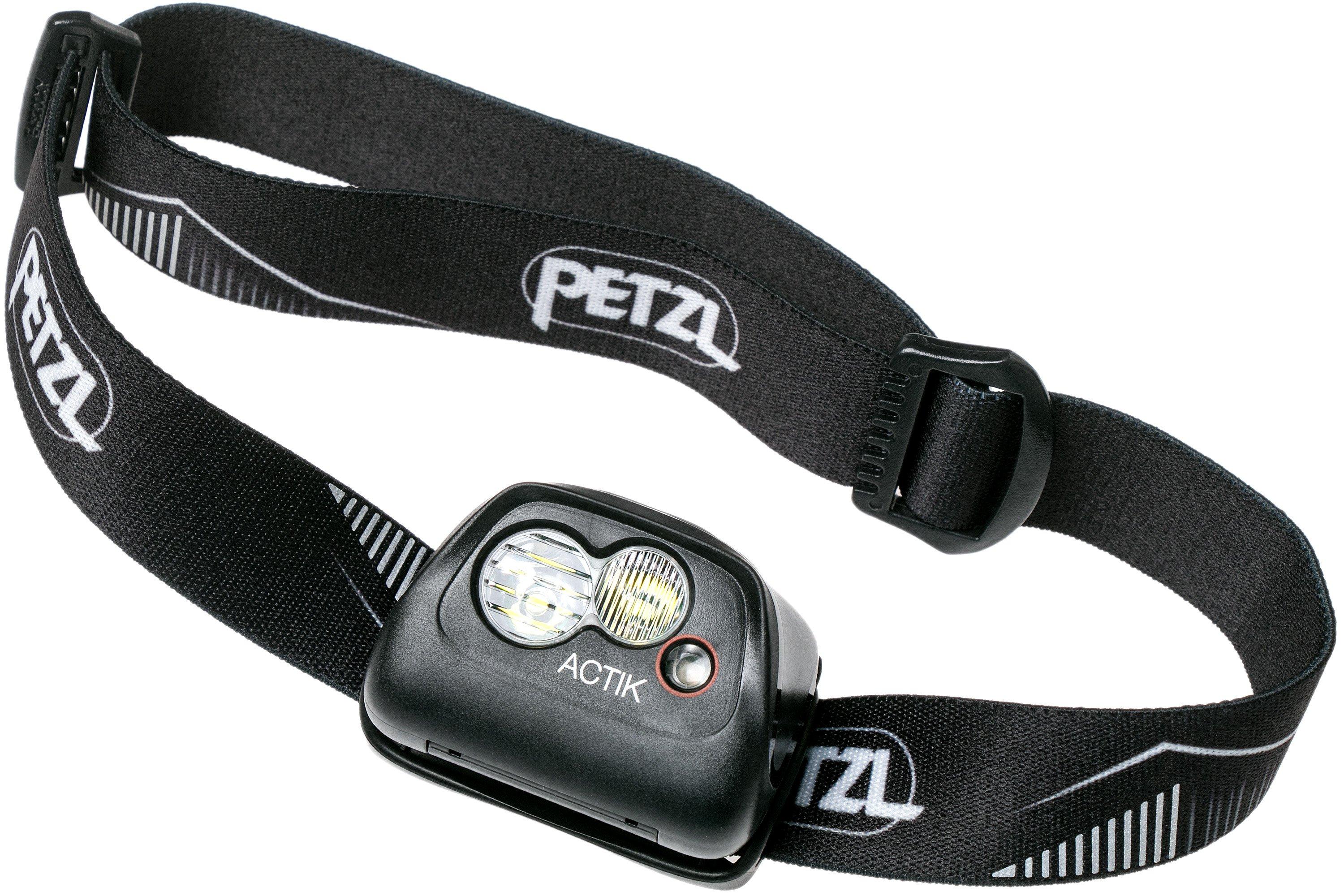 Petzl Actik E099FA00 head torch, black | Advantageously shopping at ...