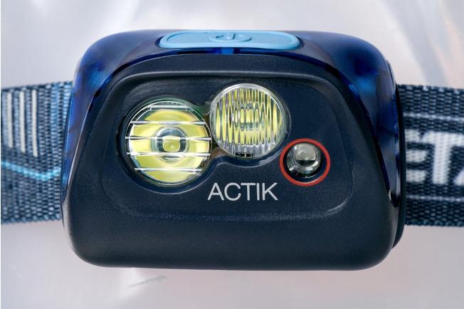 LAMPE FRONTALE PETZL ACTIK CORE BLEU