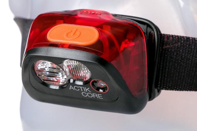 Actik Core hoofdlamp, rood | Voordelig kopen bij knivesandtools.nl