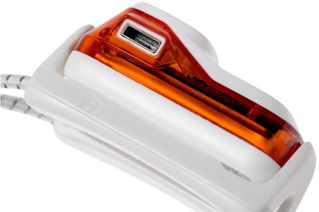 Petzl BINDI E102AA01 Orange ultrakompakte Stirnlampe mit 3 Leuchtstuf,  29,99 €