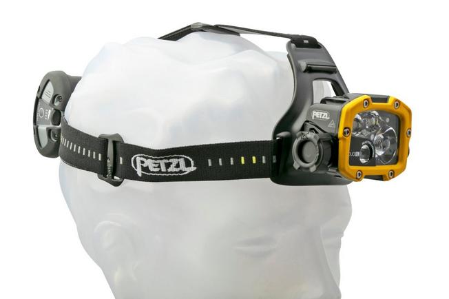 DUO S, Extrem leistungsstarke, aufladbare Stirnlampe mit mehreren