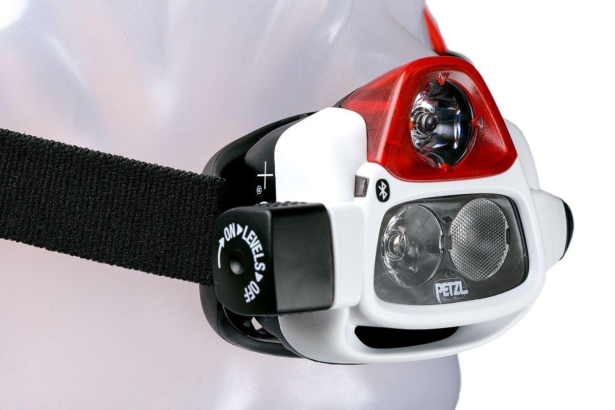 Petzl NAO+ E36AHR 2B linterna frontal recargable, negro/blanco